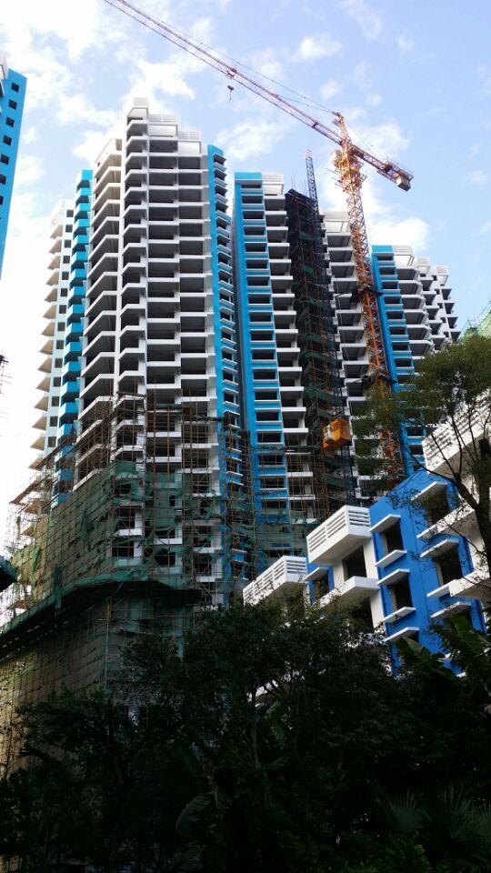 桂林漓江藍(lán)灣外墻涂料裝飾工程(57) - 廣西三象建筑安裝工程有限公司 www.www.gdgm18.cn
